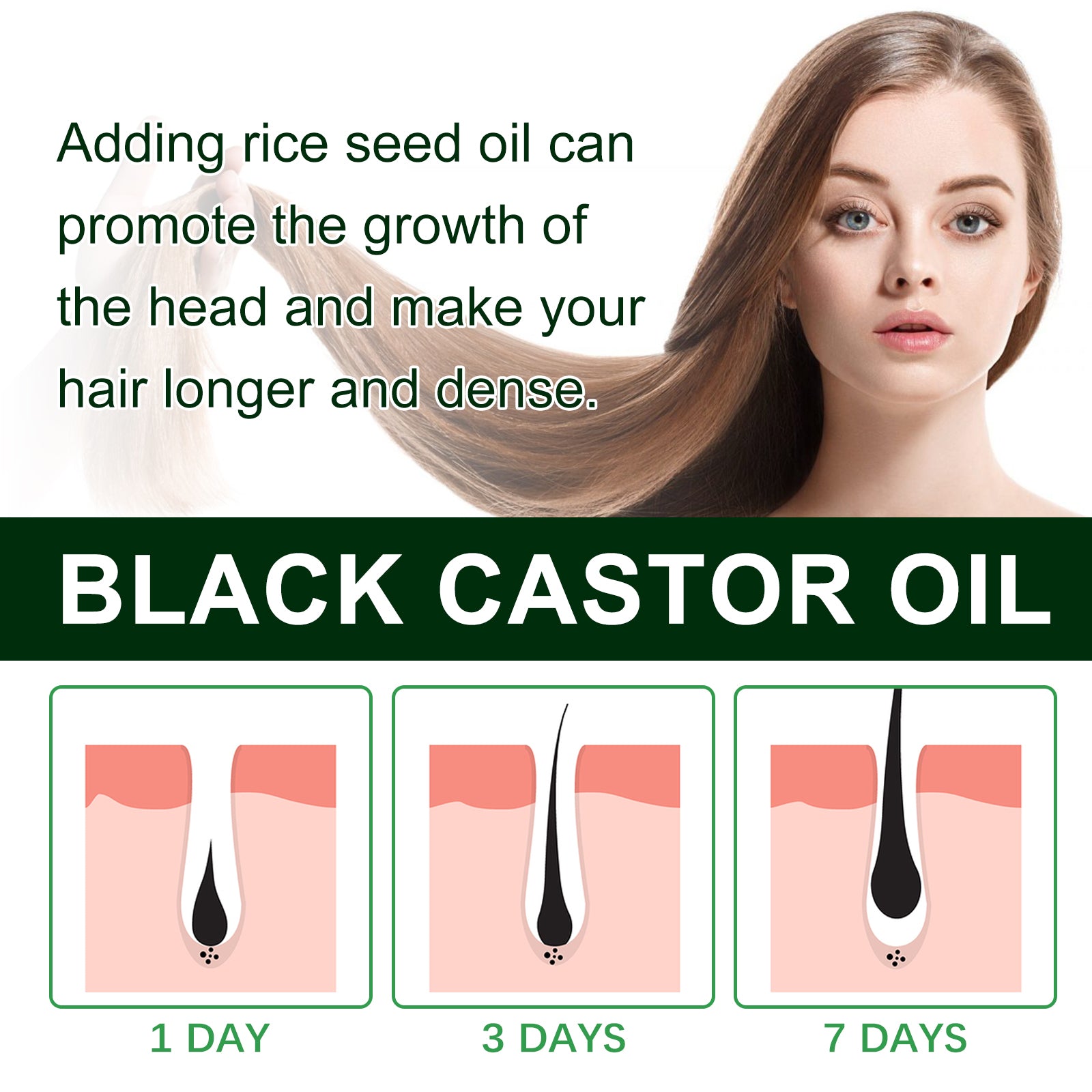 Black Castor Oil, Thickening Hair Repair Soft Massage Scalp To Strengthen Hair Strands Health Eprolo https://www.cyberehub.com