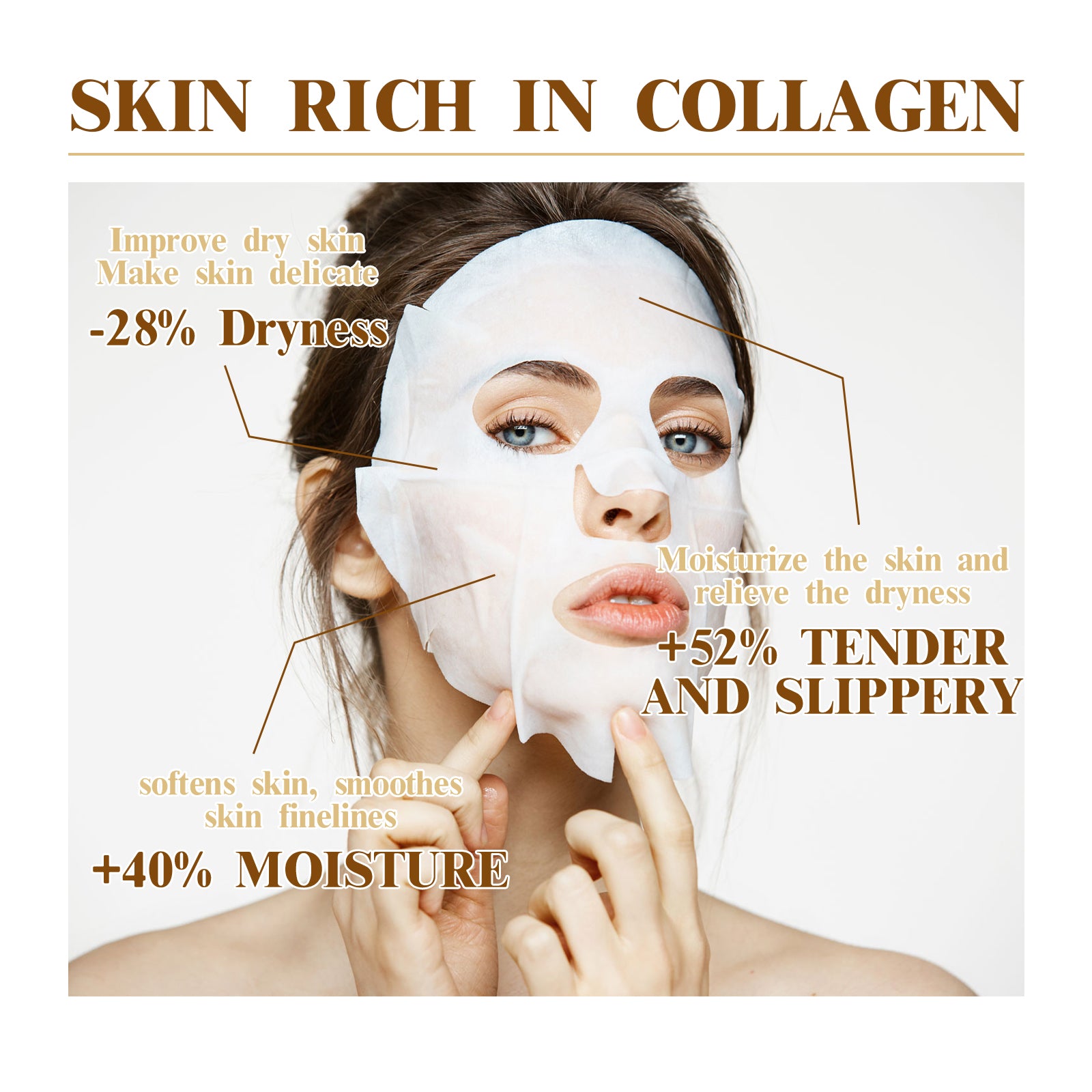 Collagen Wrinkles Mask, Moisturizing, Moisturizing And Firming Facial Skin, Cleaning, Anti-Wrinkle, Anti-Aging Eyes Health & Beauty Health Eprolo https://www.cyberehub.com