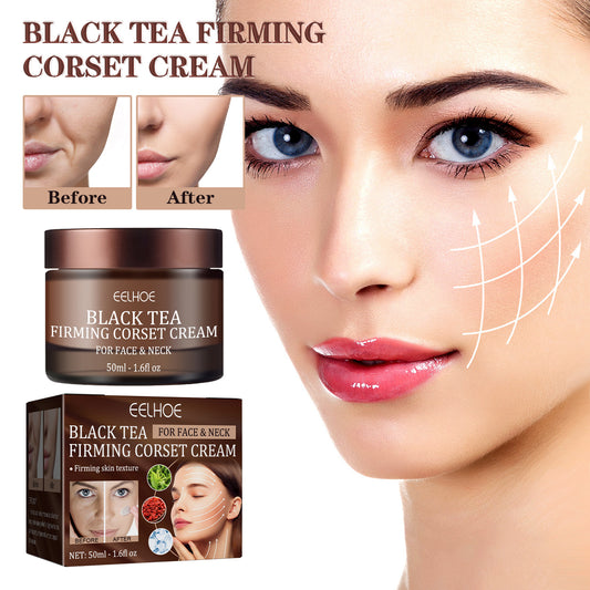 Black Tea Firming Moulding Face Cream, Moisturizing Softening Skin Firming Shrinking Pore Face Cream default title Health Eprolo https://www.cyberehub.com