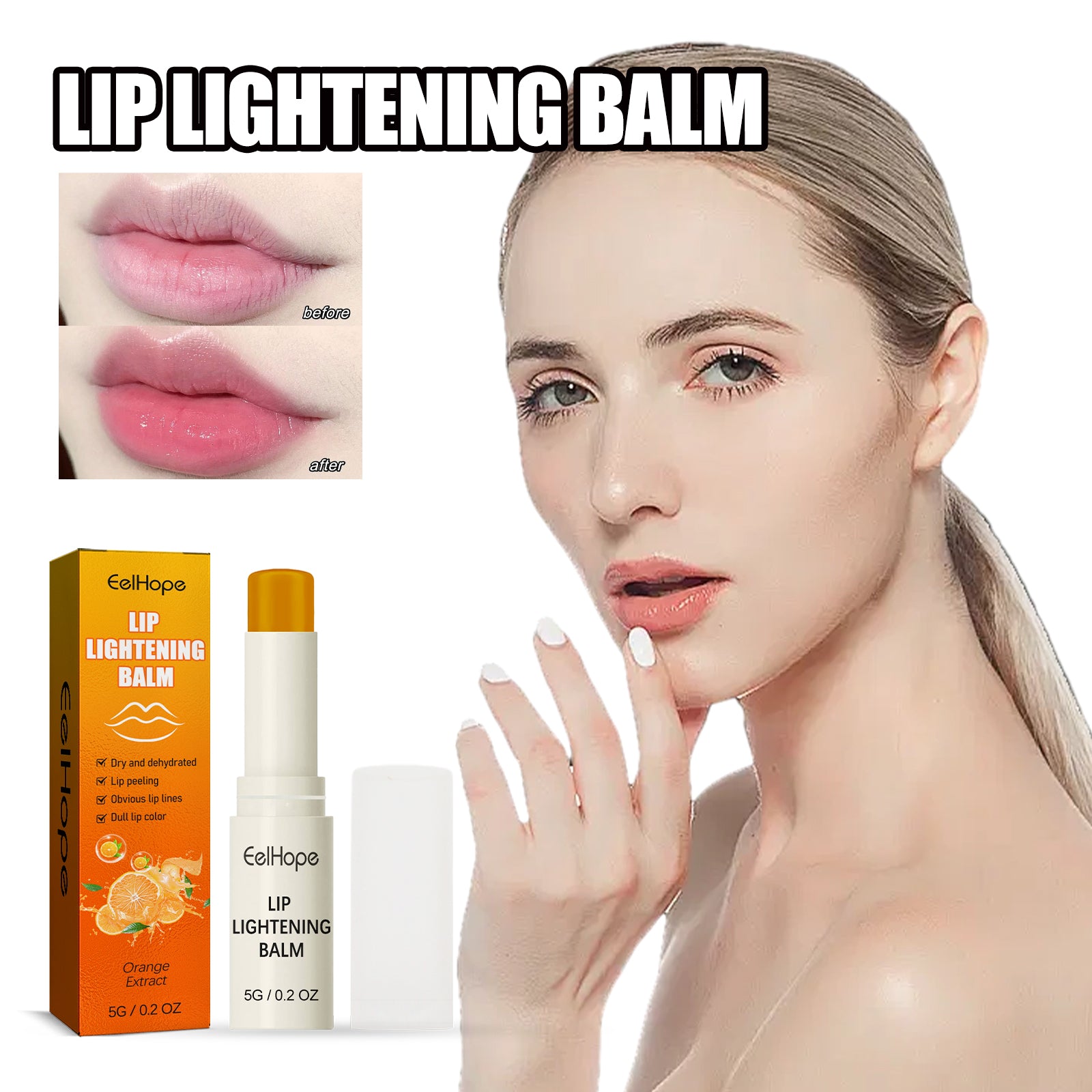 Orange Moisturizing Lip Balm Moisturizes, Hydrates, Removes Dead Skin, Prevents Dry And Cracked Lips Health Eprolo https://www.cyberehub.com
