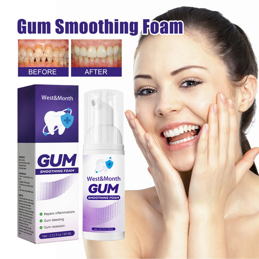Gum Smoothing Foam, Clean Stains And Grime Care For The Mouth White Teeth Toothpaste default title Health Eprolo https://www.cyberehub.com