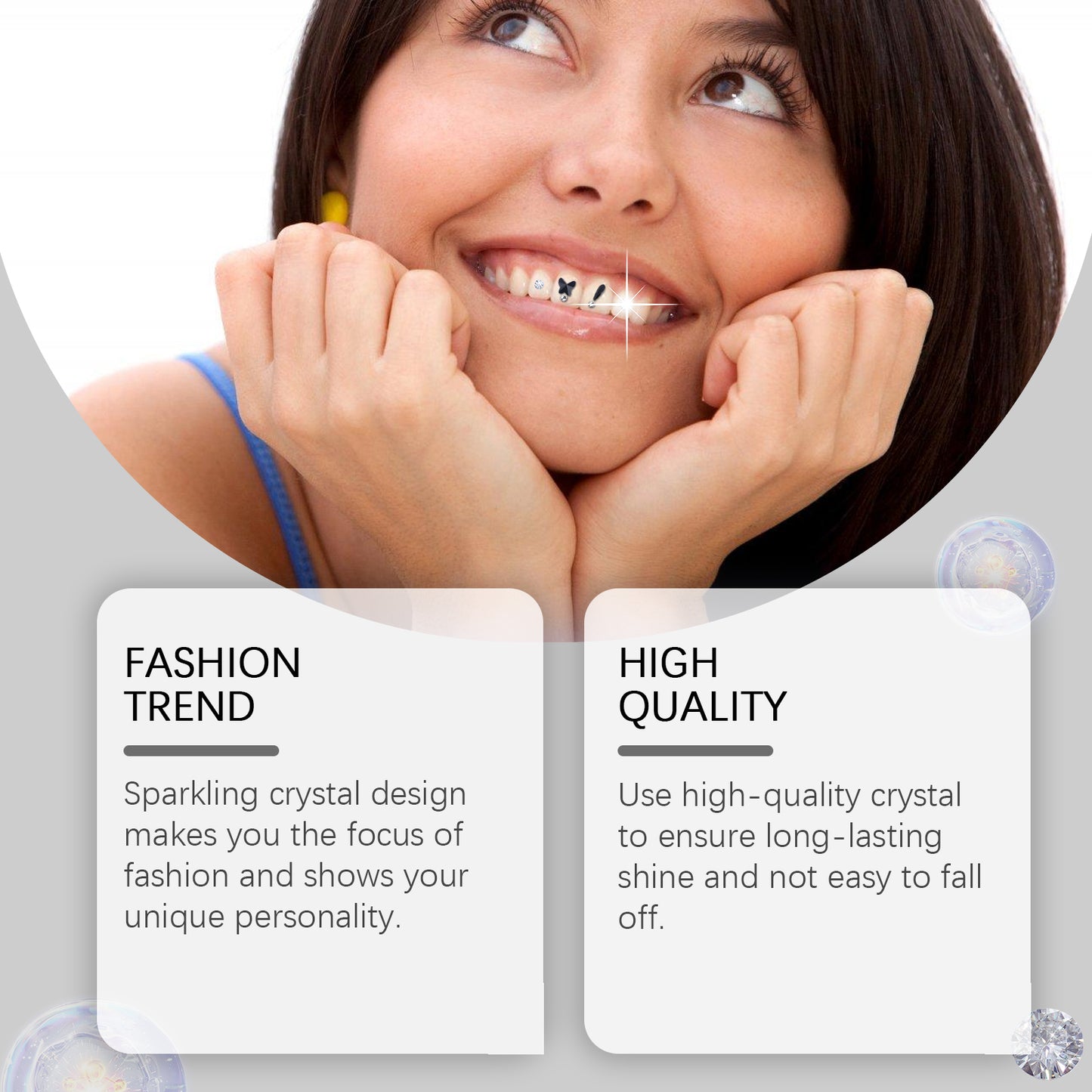 Crystal Dental Drill, Decorative Stylish Dental Stickers To Enhance Smile Brightness Easily Use Sparkle Dental Drill EELHOPE eprolo https://www.cyberehub.com