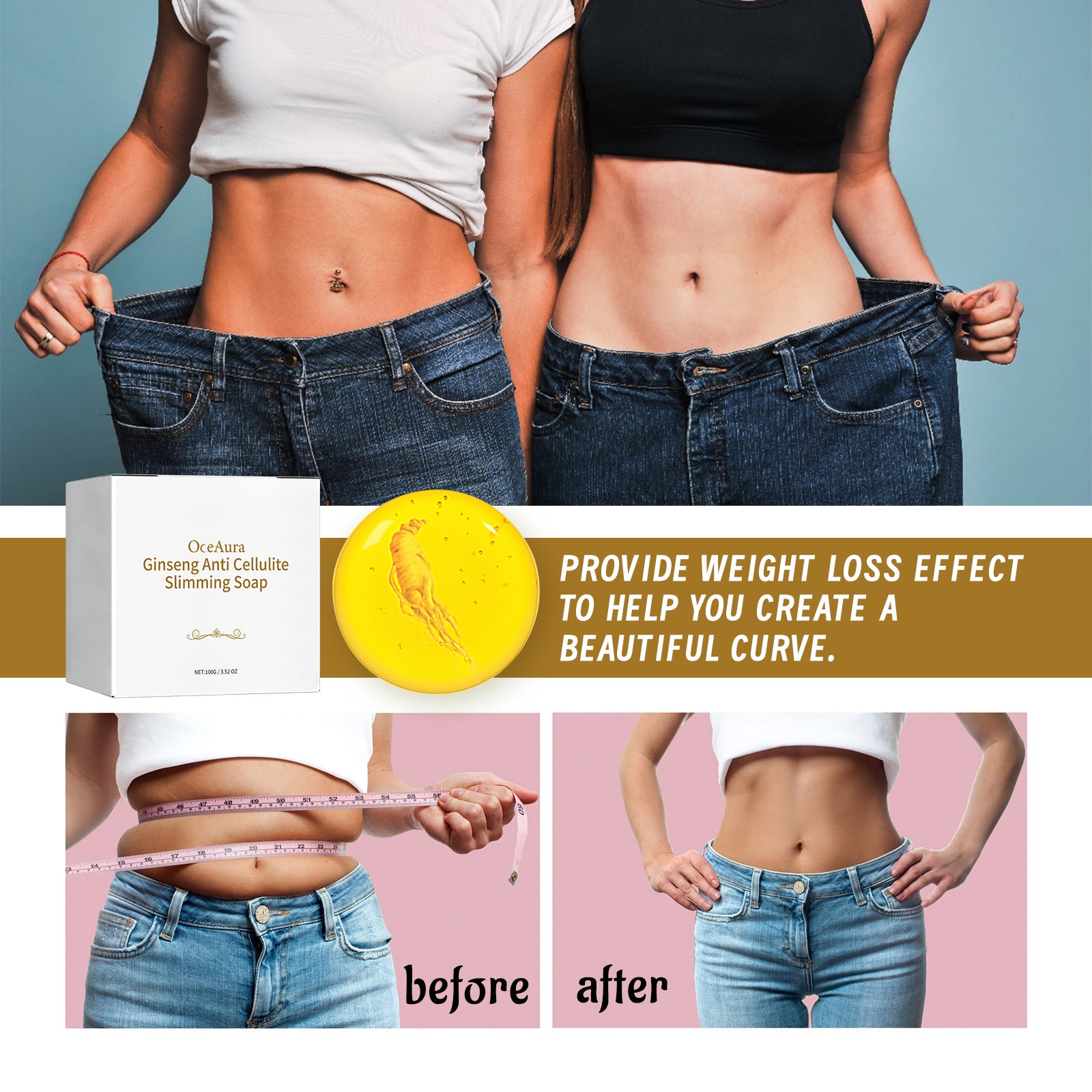 Ginseng Anti Cellulite Slimming Soap, Body Bath Cleansing, Moisturizing, Firming And Toning Body Soap Health Eprolo https://www.cyberehub.com