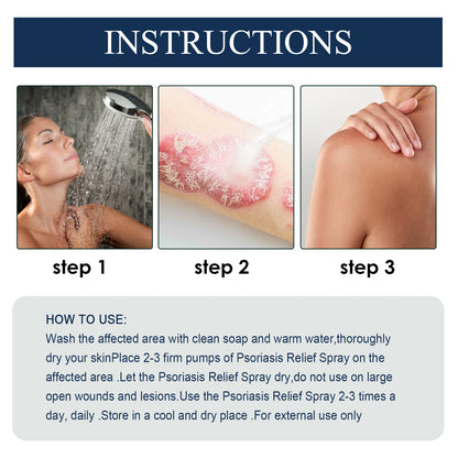 Psoriasis Relief Spray, Relieve Skin, Hands And Feet Redness Peeling Itch Repair External Care Health Eprolo https://www.cyberehub.com