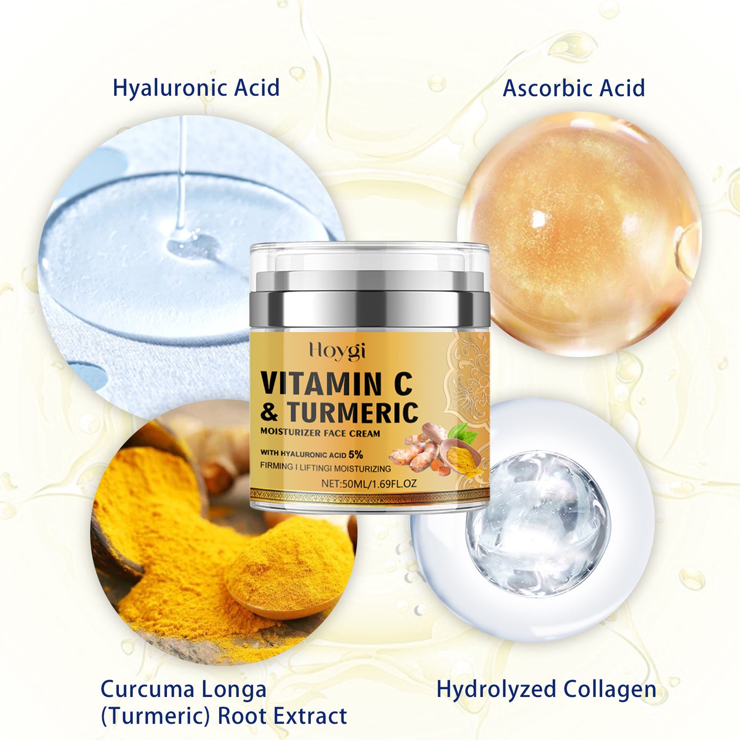 Hoygi Moisturizer Face Cream, Fade Out Fine Lines Bright Skin Firming Shine White Skin Anti-Wrinkle Cream Health Eprolo https://www.cyberehub.com