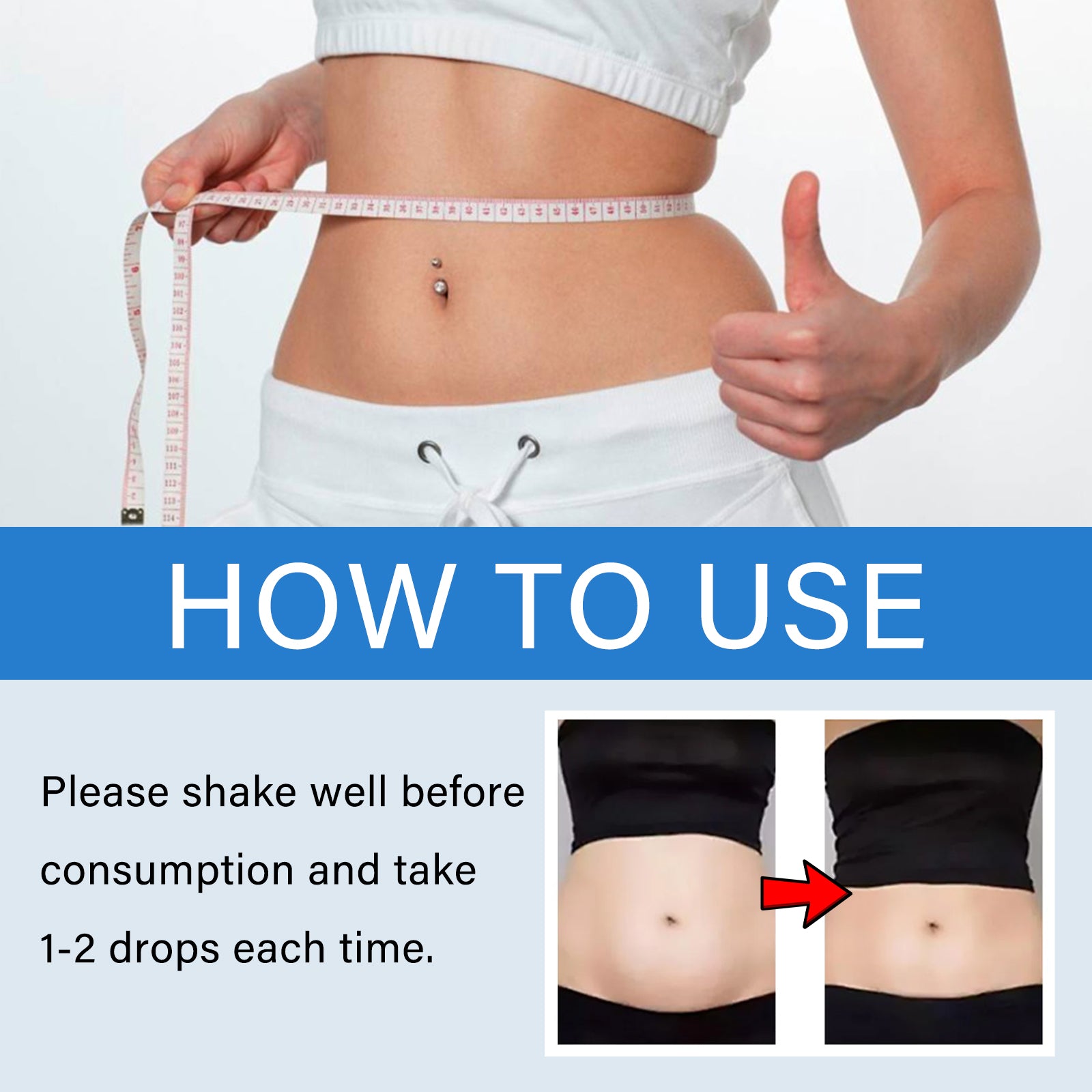 Slimming Drops, Body Tightening Arms Abdominal Fat Leg Muscle Toning Oral Drops Health Eprolo https://www.cyberehub.com