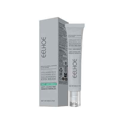 Collagen Hyaluronic Acid Massager Eye Cream For Fine Lines And Delicate Skin Care Eye Cream default title Health Eprolo https://www.cyberehub.com