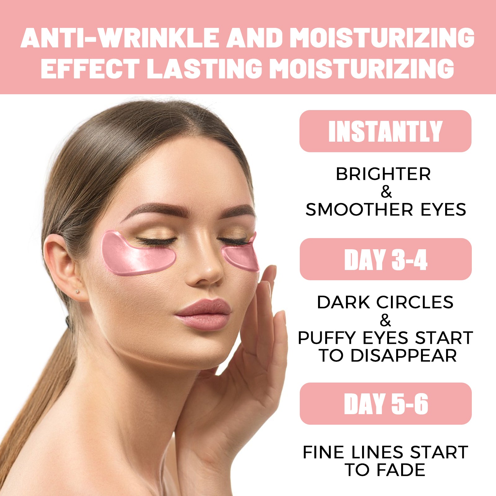 Pink Rose Eye Mask, Reduces Fine Lines, Bags, Dark Circles, Moisturizes And Tights Skin Care Eye Mask Health Eprolo https://www.cyberehub.com