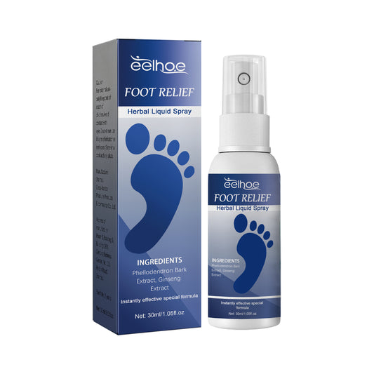 Foot Relief Herbal Liquid Spray, Clean Exfoliating Calluses Anti-Cracking Peeling Foot Moisturizing Spray default title Health Eprolo https://www.cyberehub.com