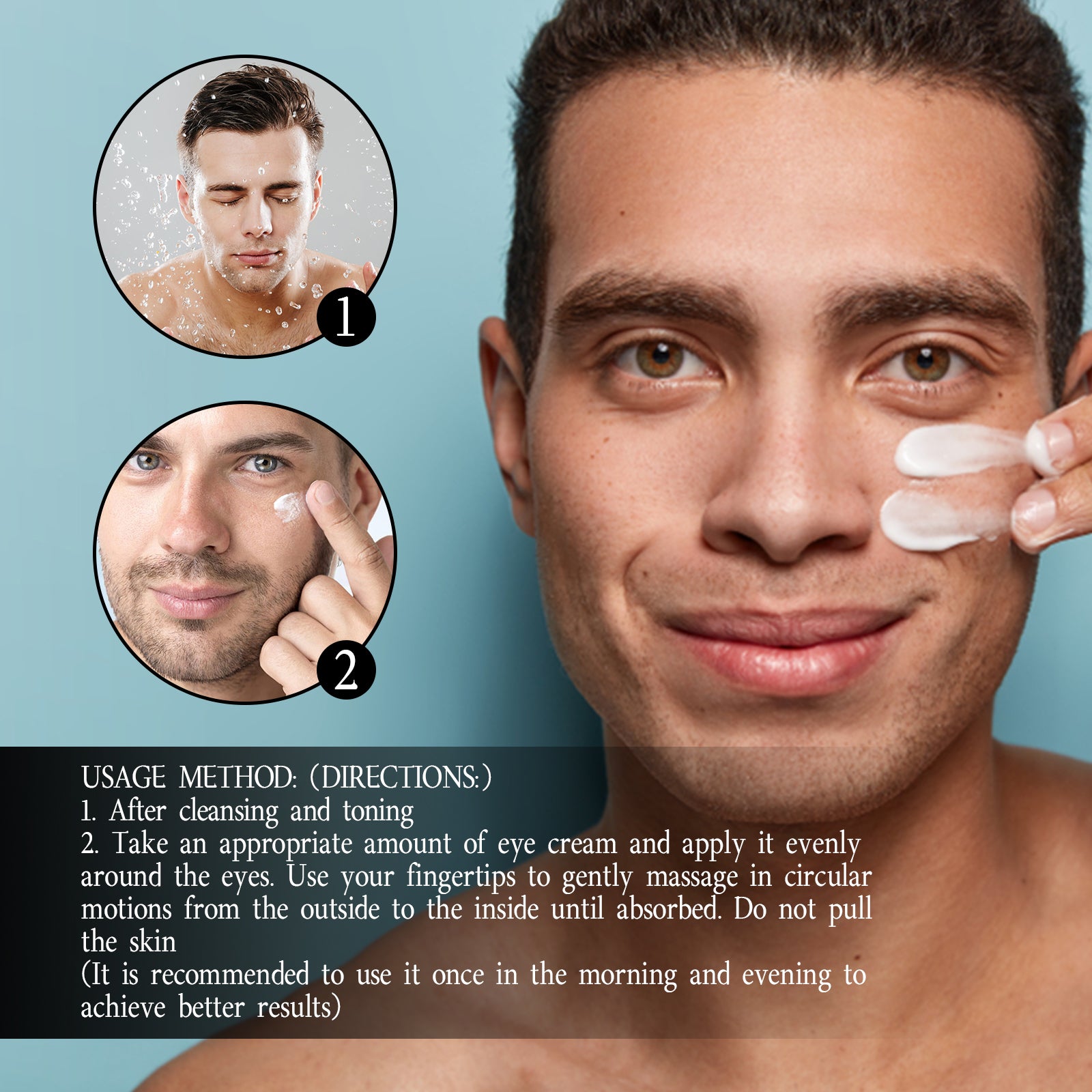 Men's Eye Cream, Reduces Eye Bags Dark Circles Fine Lines Firming Skin And Moisturizing Eye Cream Health Eprolo https://www.cyberehub.com