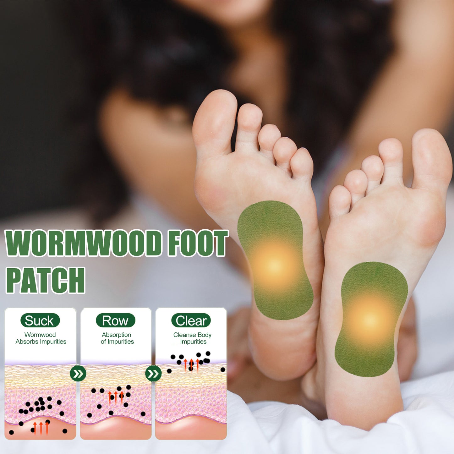 Wormwood Foot Patch, Relieve Body Stress Help Sleep Slimming Toning Foot Deodorant Care Patch Health Eprolo https://www.cyberehub.com