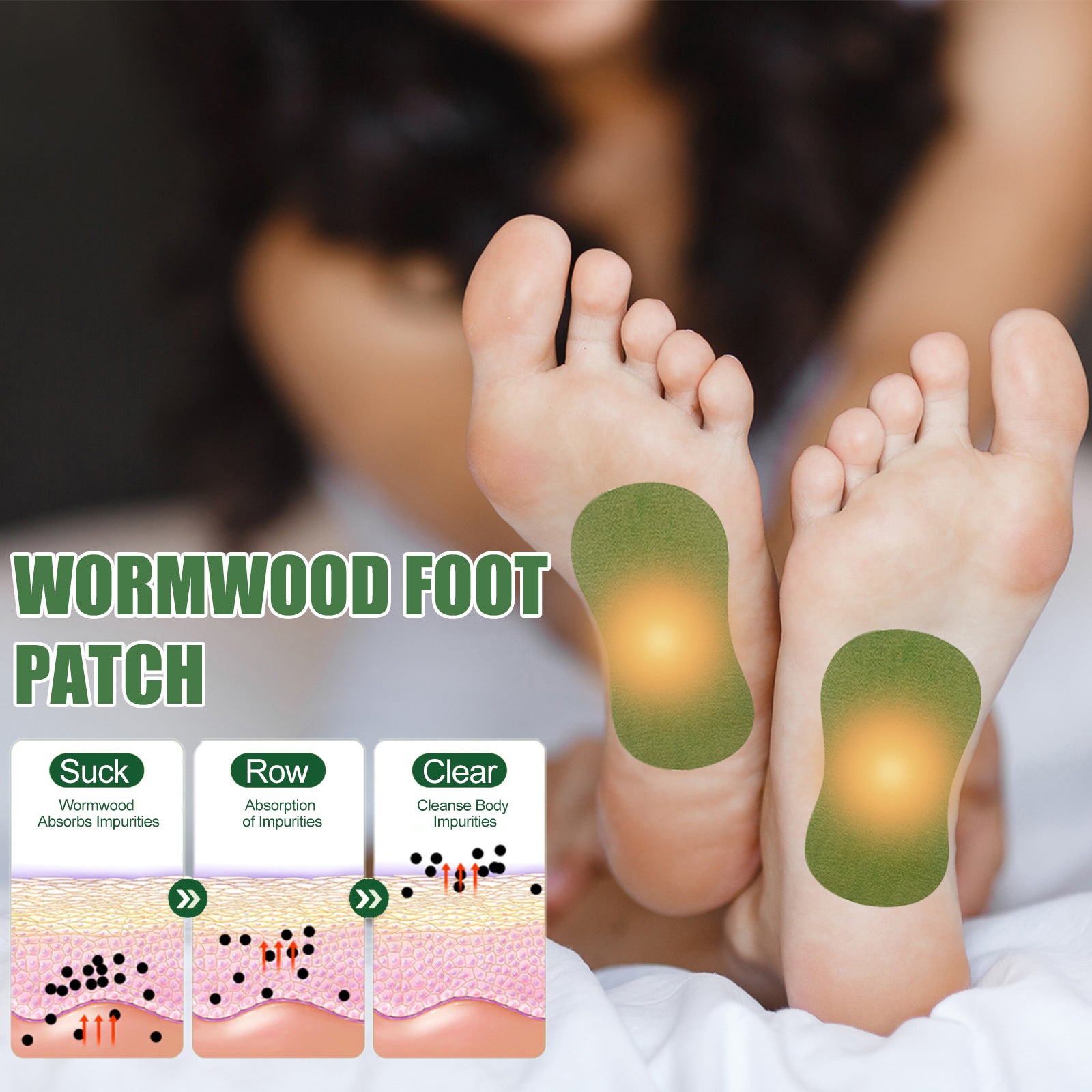 Wormwood Foot Patch, Relieve Body Stress Help Sleep Slimming Toning Foot Deodorant Care Patch Health Eprolo https://www.cyberehub.com