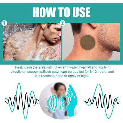 Tinnitus Patch, Relieves Ear Discomfort Hearing Loss Relieves Head Care Point Patch Health Eprolo https://www.cyberehub.com