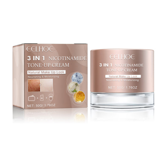 3 in 1 Whitening Brightening Cream Moisturizing Fresh Non-Sticky Concealer Moisturizing Even Brightening Skin Cream default title Health Eprolo https://www.cyberehub.com