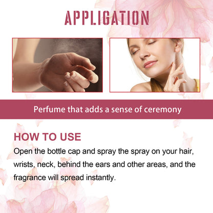 Perfume Spray Fresh Lasting Fragrance Non-Pungent Women's Date Perfume Spray Health Eprolo https://www.cyberehub.com