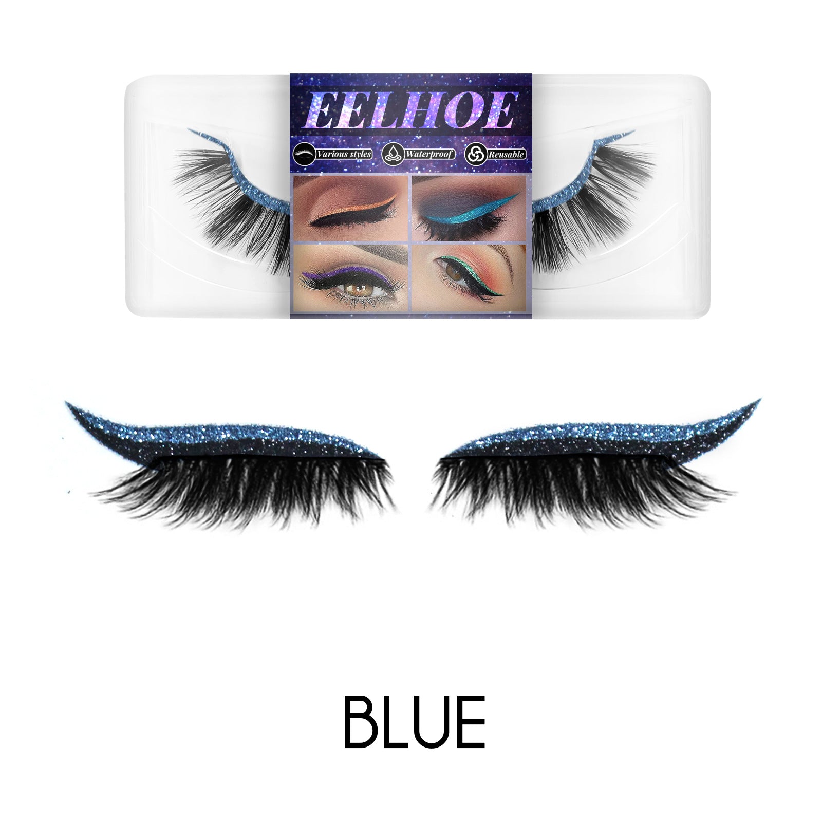 EELHOE Eyeliner And Eyelash Stickers, Self-Adhesive False Eyelashes With European And American 3d Eyelash Eyeshadow Eyeliner Health Eprolo https://www.cyberehub.com
