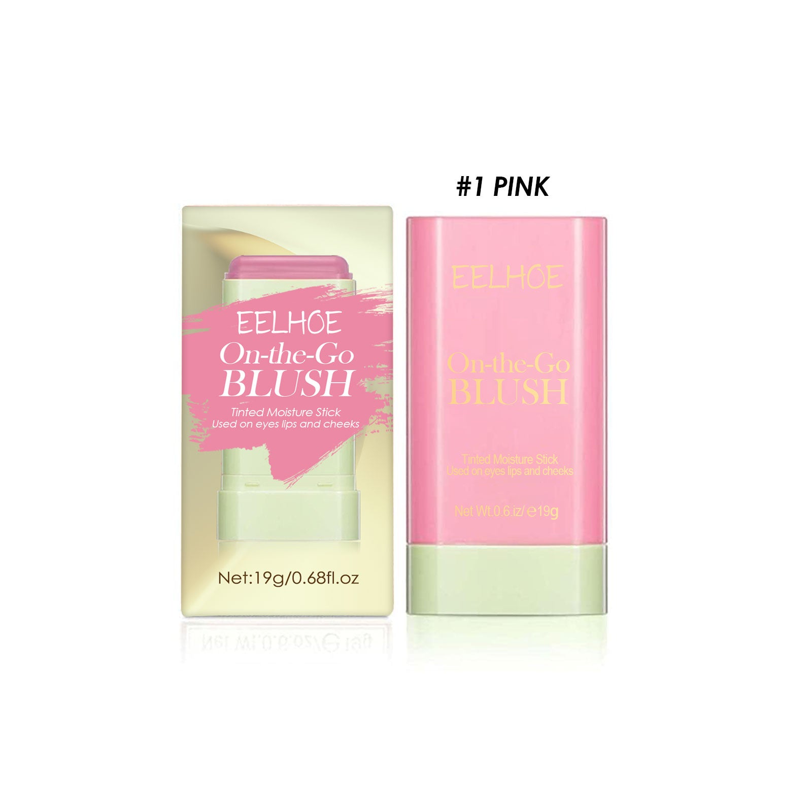Blush Stick Lightweight Natural Nude Makeup Brightening And Contorting Three-Dimensional Highlight Delicate Waterproof Multi-Functional Blush Stick pink Health Eprolo https://www.cyberehub.com