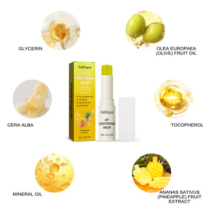 Pineapple Moisturizing Lip Balm Moisturizes, Hydrates, Removes Dead Skin And Prevents Dry, Cracked Lips Health & Beauty Health Eprolo https://www.cyberehub.com