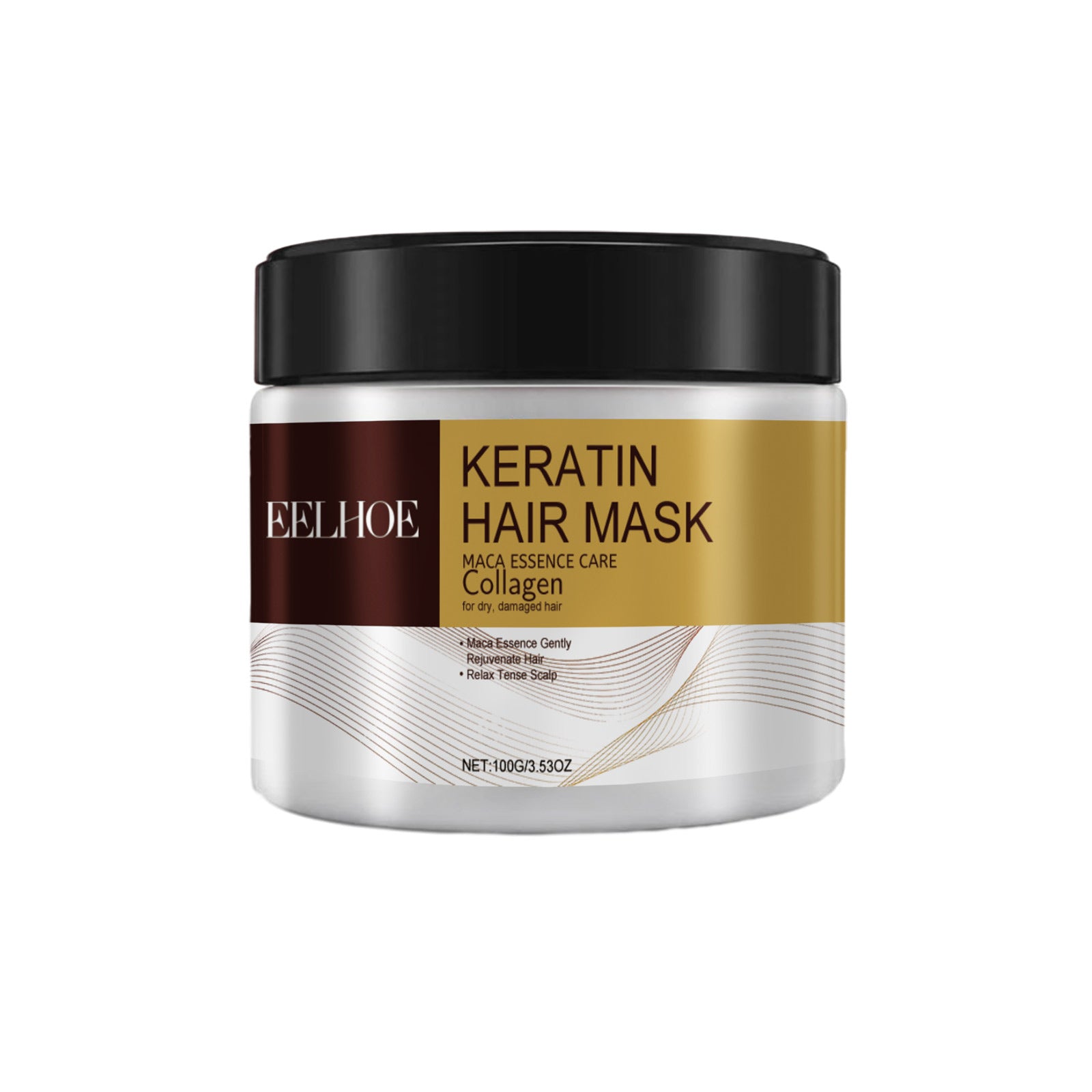 EELHOE Repair Moisturizing Hair Mask Deep Moisturizing Repair Damaged Hair Dry Split Knot Hair Mask default title Health Eprolo https://www.cyberehub.com