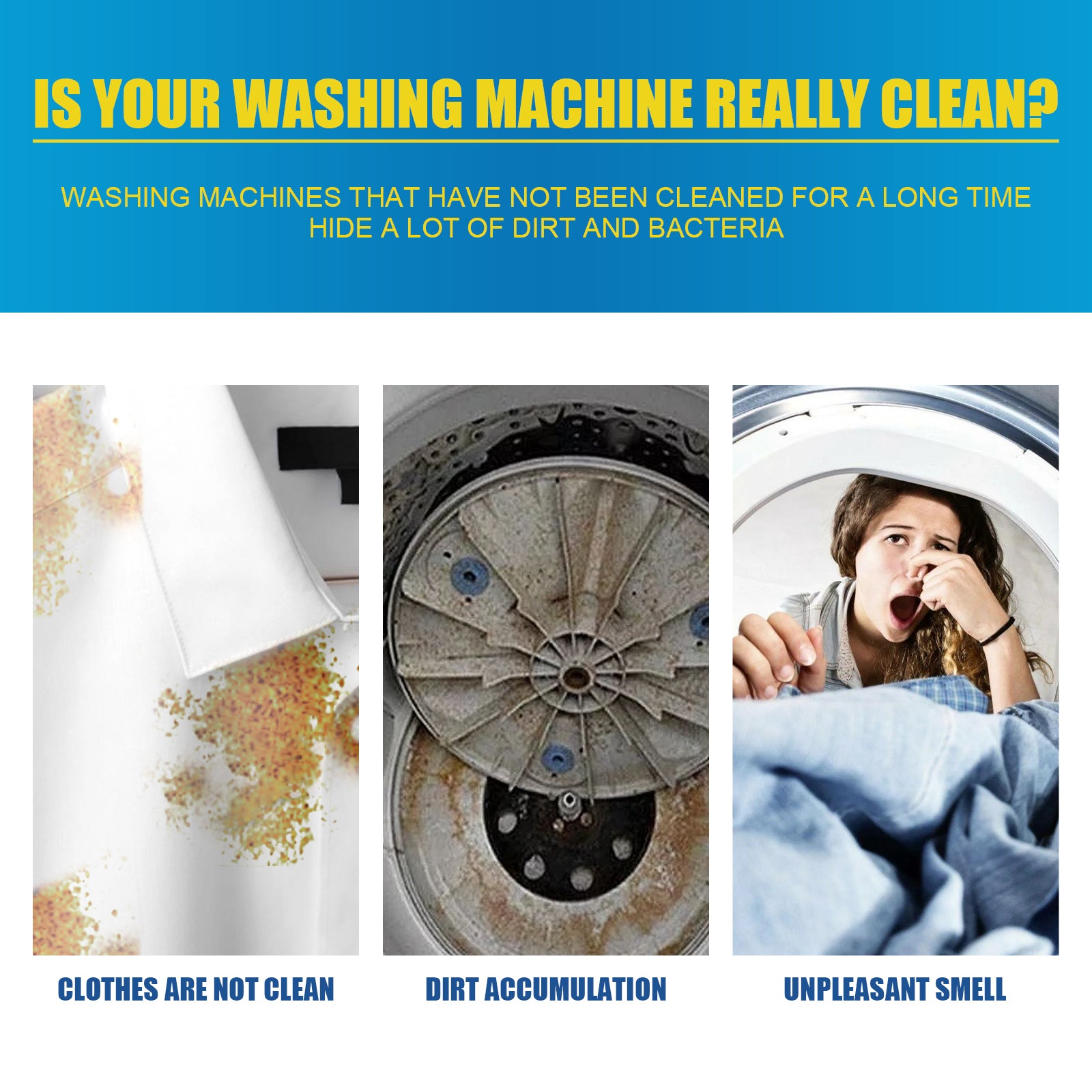 Jaysuing Washing Machine Deep Cleaning Tablets, Drum Type Laundry Tank Dirt Cleaning Smell Cleaning Sheet Home & Garden Home Goods Eprolo https://www.cyberehub.com