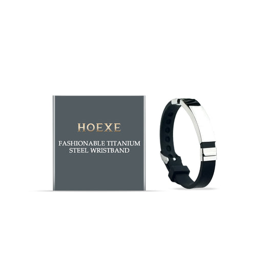Fashion Titanium Steel Bracelet, Personalized Fashion Decoration Comfortable Fashion Portable Unisex Care Bracelet default title HOEXE eprolo https://www.cyberehub.com