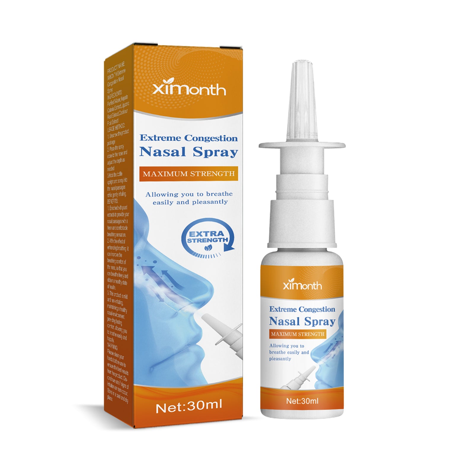 Relieves Nasal Congestion Spray Relieves Nasal Itches, Relieves Nasal Congestion, Cleanses And Cleanses default title Health Eprolo https://www.cyberehub.com