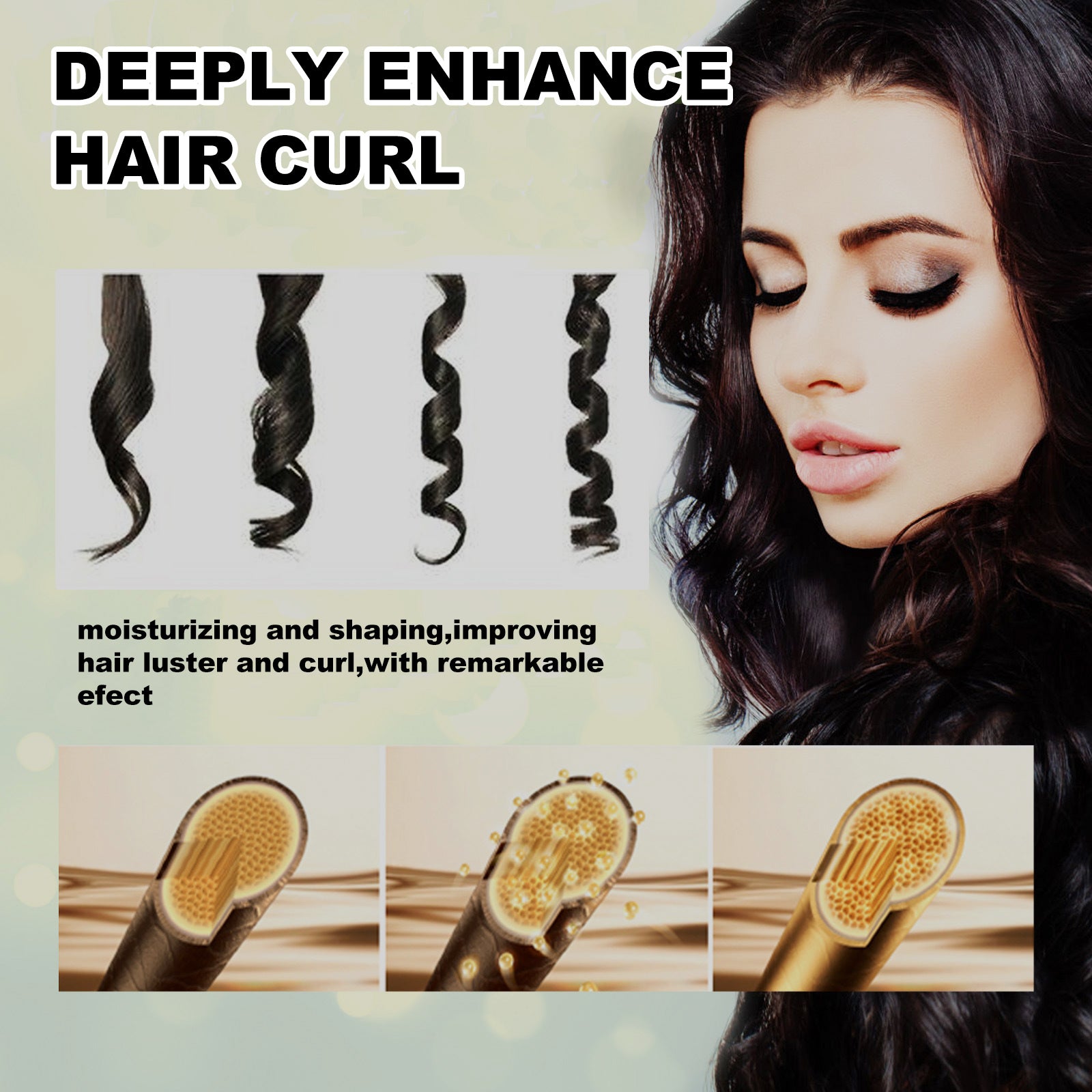 Moisturize Styling Elastin Cream, Curls Volumizing Shine Natural Puffiness Styling Conditioner Health Eprolo https://www.cyberehub.com