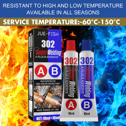 Jue-Fish AB Casting Glue, Fast Drying Metal Tank Repair High Temperature Casting Glue Home Eprolo https://www.cyberehub.com