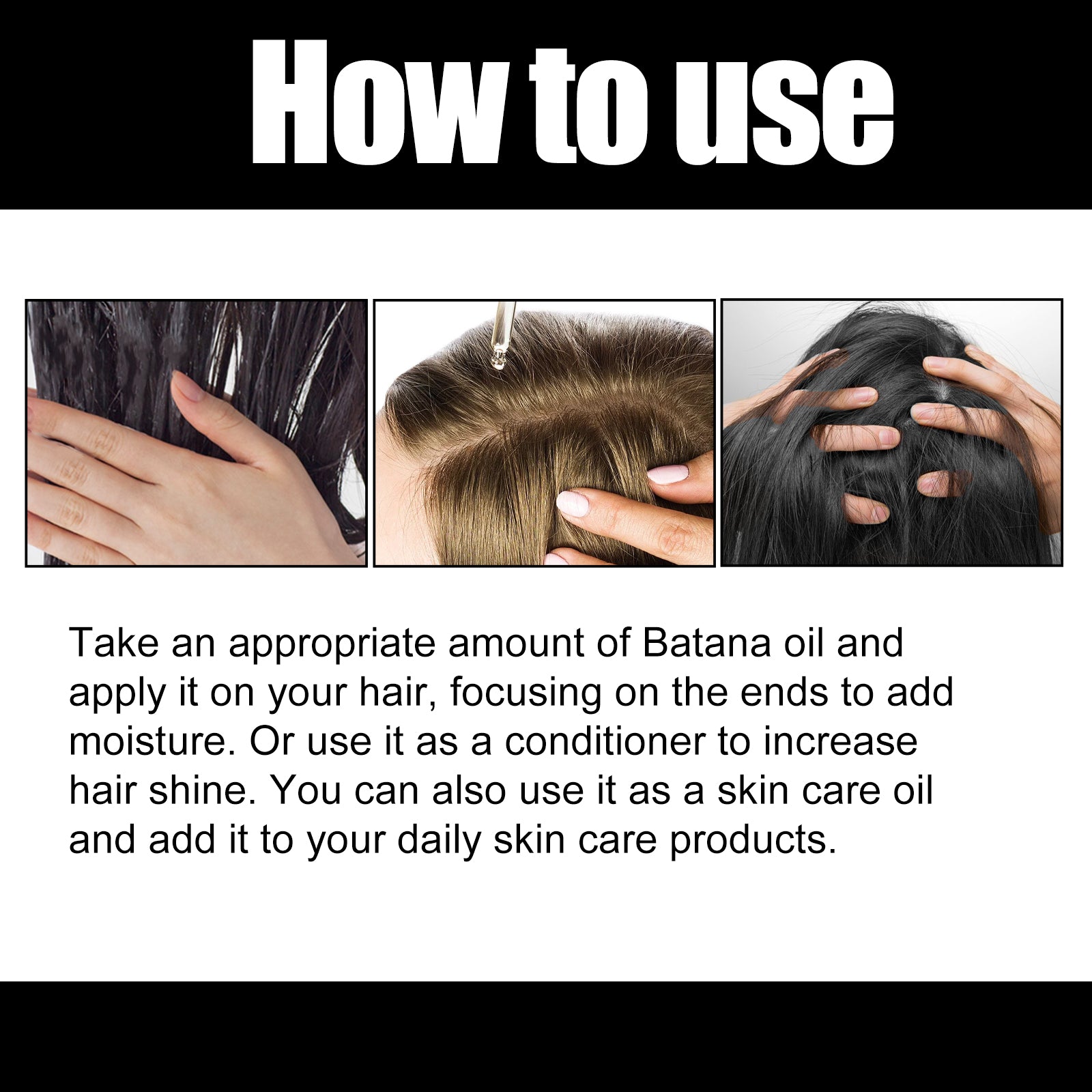 Batana Essential Oil, Hair Smoothing Anti-Loss Nourishing Skin Care Essential Oil Health Eprolo https://www.cyberehub.com