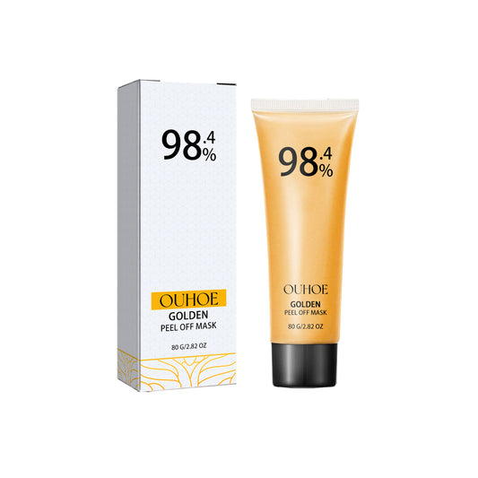 24k Gold Peel Mask Deeply Cleanses The Skin Of Blackheads, Pimples, Delicate Pores And Tighteners Skin Care default title Health Eprolo https://www.cyberehub.com