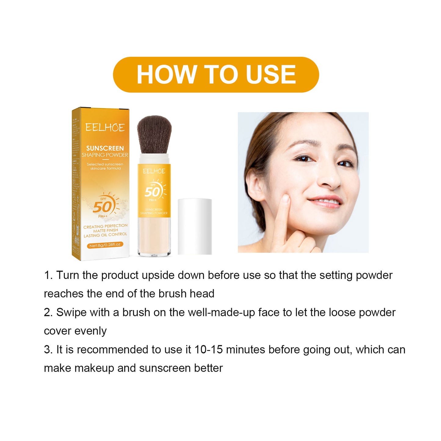 EELHOE Setting Powder Natural Lightweight Breathable Makeup Oil Control Long-Lasting Makeup Waterproof And Sweat Resistant Setting Powder Health Eprolo https://www.cyberehub.com