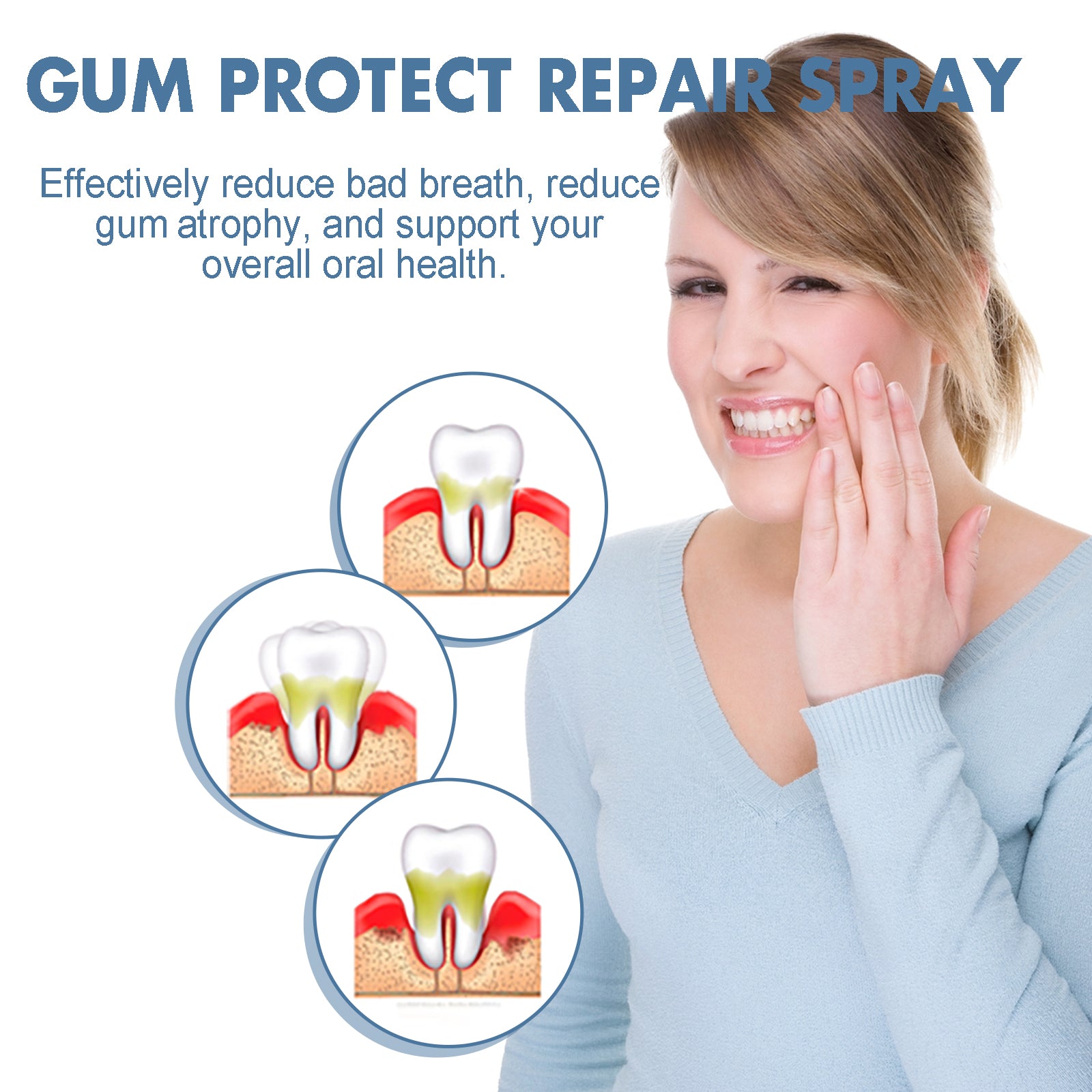 Gum Protect Repair Spray, Relieve Swelling And Pain Of Inflamed Gums Whitening Teeth Oral Cleaning Care Spray Health Eprolo https://www.cyberehub.com