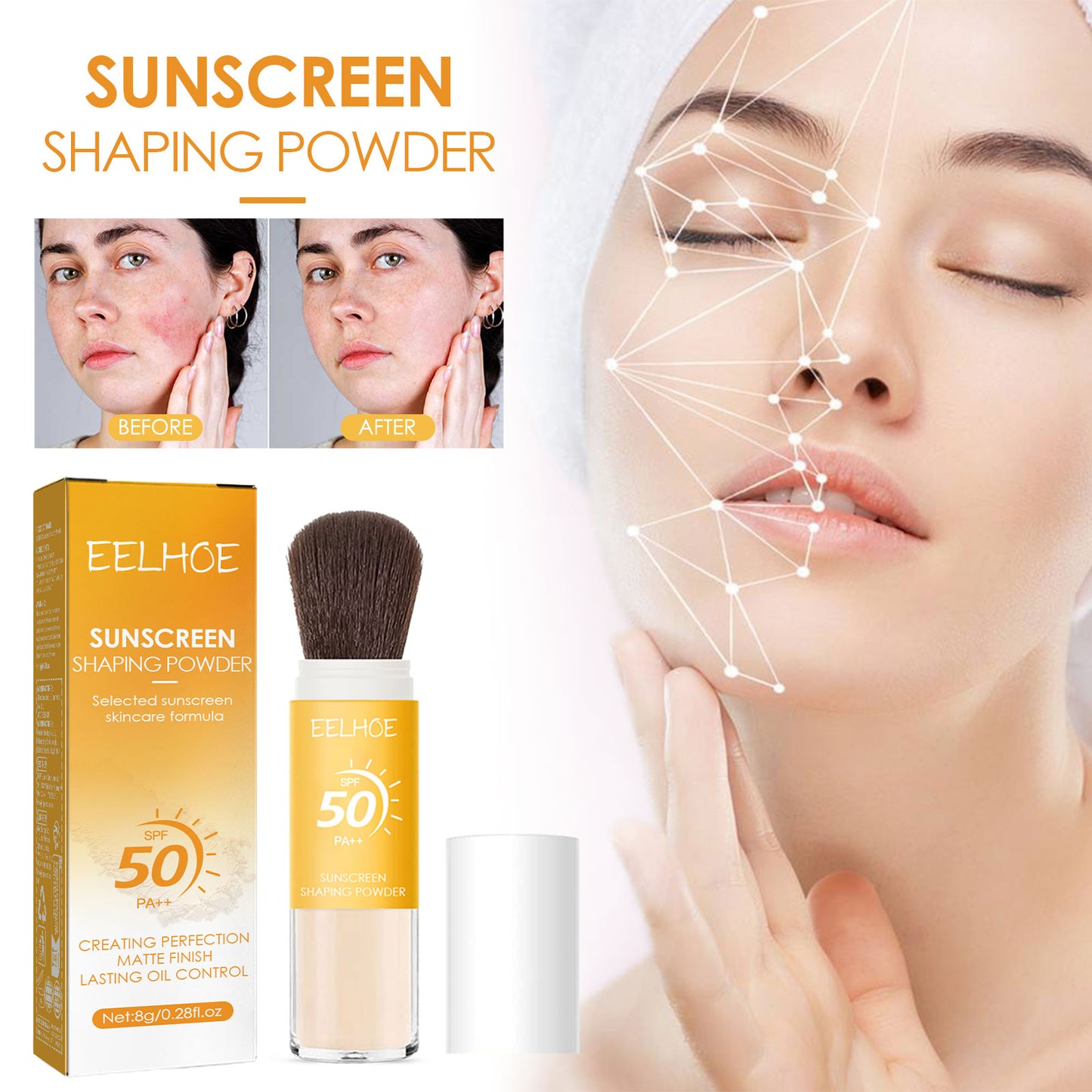 EELHOE Setting Powder Natural Lightweight Breathable Makeup Oil Control Long-Lasting Makeup Waterproof And Sweat Resistant Setting Powder Health Eprolo https://www.cyberehub.com
