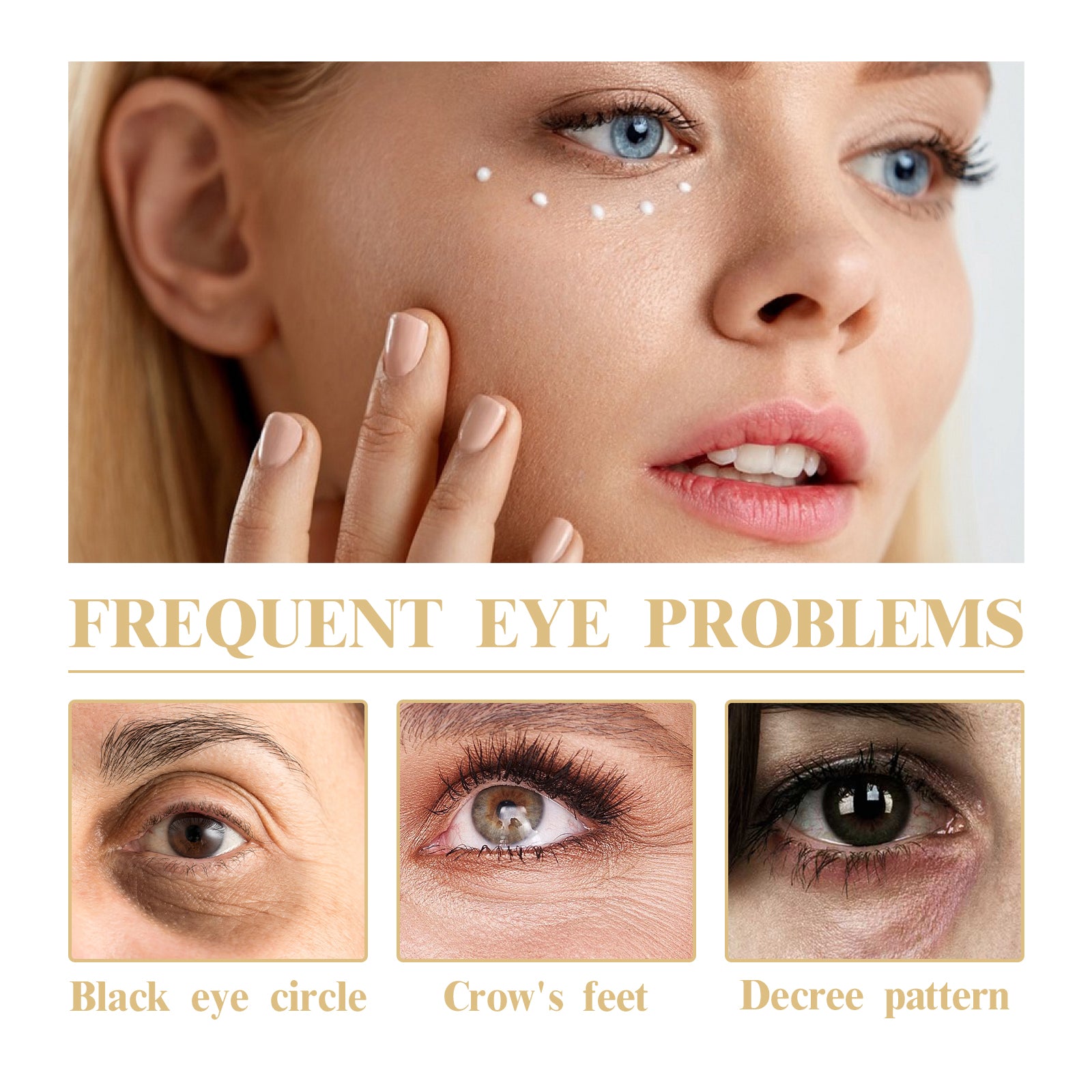 Collagen Eye Cream, Moisturizing, Moisturizing And Firming Facial Skin, Cleaning, Anti-Wrinkle, Anti-Aging Eyes Health & Beauty Health Eprolo https://www.cyberehub.com