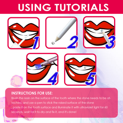 Jaysuing Tooth Gem Kit, Accessories Easy To Remove And Install Crystal Dental Drill Tooth Embellish Glitter Stick Health Eprolo https://www.cyberehub.com
