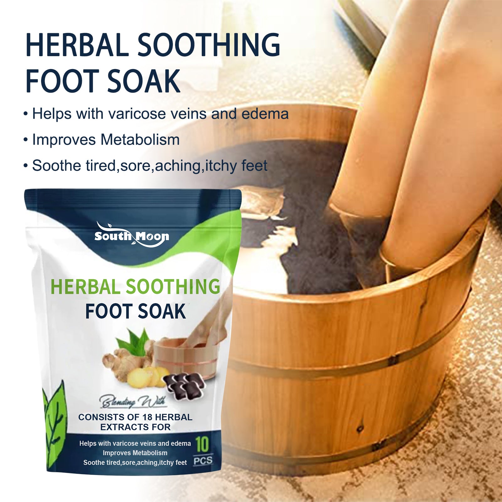 Herbal Soothing Foot Soak, Vein Repair To Relieve Body Fatigue Body Shaping Bead Foot Bath Kit Health Eprolo https://www.cyberehub.com