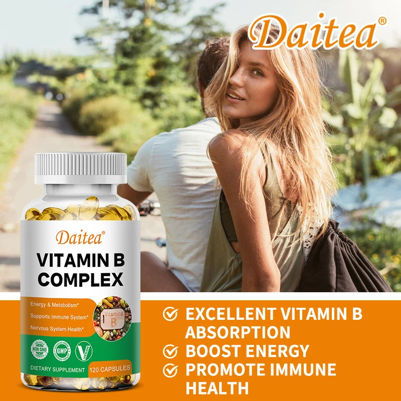 Vitamin B Complex - Stress, Immunity, Heart Health, Nervous System, Energy Metabolism Support - Non-GMO, Vegan, Gluten-Free Supplements Life Quality Supplements Life Quality https://www.cyberehub.com