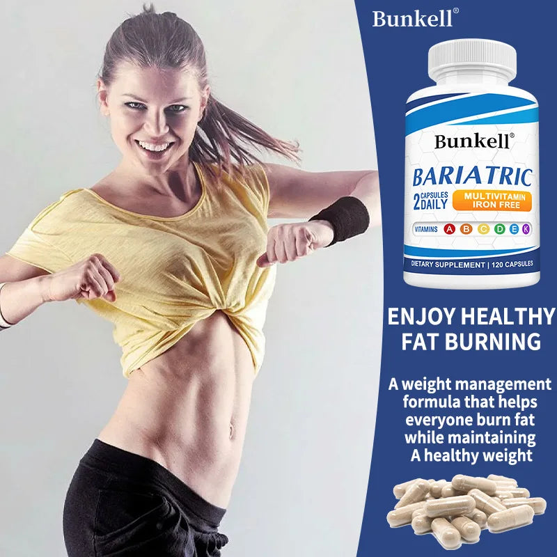 Multivitamin with Iron - Weight Management Supplement, Fat Burning & Metabolism, Vitamin & Mineral Supplement, 120 Capsules Supplements Life Quality Supplements Life Quality https://www.cyberehub.com