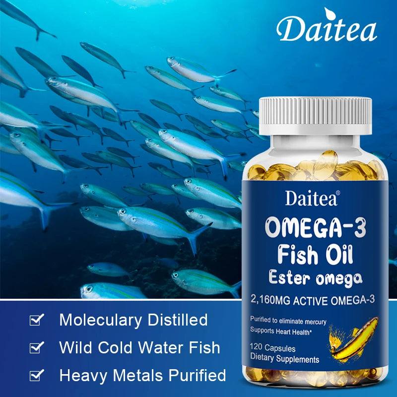 Omega 3 Fish Oil Dietary Supplement with DHA EPA to Support Eyes, Heart, Brain and Immune System Supplements Life Quality Supplements Life Quality https://www.cyberehub.com