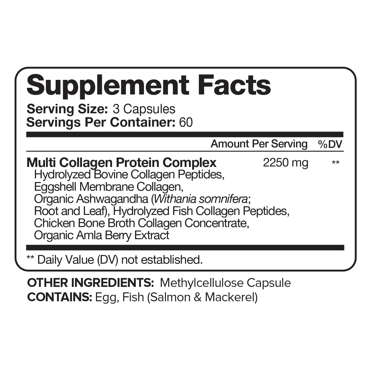Multi-Collagen Capsules for Men and Women - Hydrolyzed Type I II III V X for Skin, Hair, Nails, Bones, Joints, Nutrition and Pro Supplements Life Quality Supplements Life Quality https://www.cyberehub.com