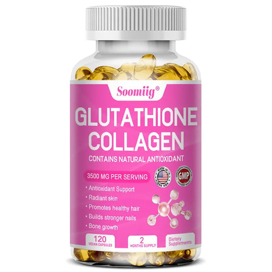Collagen with Glutathione, Advanced Hydrolyzed Formula for Optimal Absorption, Skin, Hair, Nails & Joints, Natural Antioxidant 120count United States Supplements Life Quality Supplements Life Quality https://www.cyberehub.com