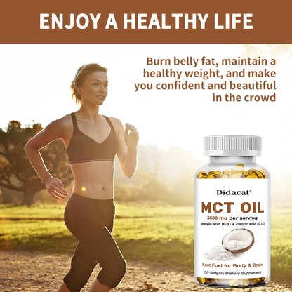 MCT Oil Capsules Focus, fat burning, weight management, provide energy to the brain, keep you focused all day Supplements Life Quality Supplements Life Quality https://www.cyberehub.com