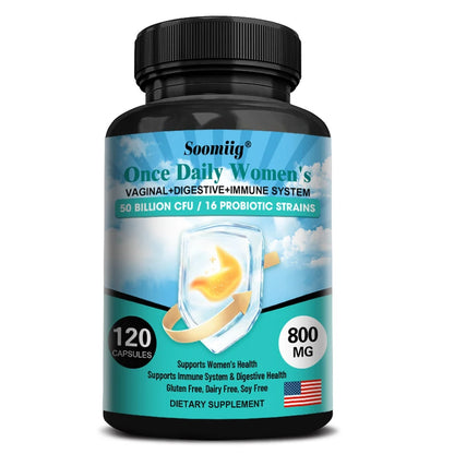 Probiotic Supplements, Including Prebiotics, Support Women’s Gut Flora, Digestive Health, and Longer-lasting Energy 120count United States Supplements Life Quality Supplements Life Quality https://www.cyberehub.com