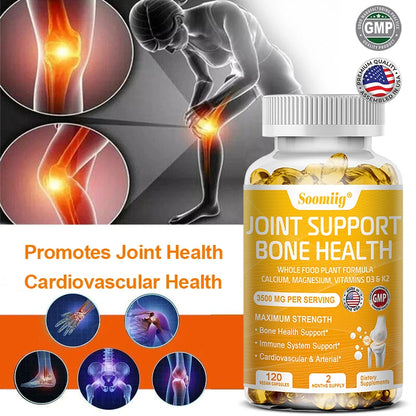Calcium Magnesium Vitamin D3 & K2 - Supports healthy joint structure, function & comfort, muscle, immunity, bones, non-GMO Supplements Life Quality Supplements Life Quality https://www.cyberehub.com