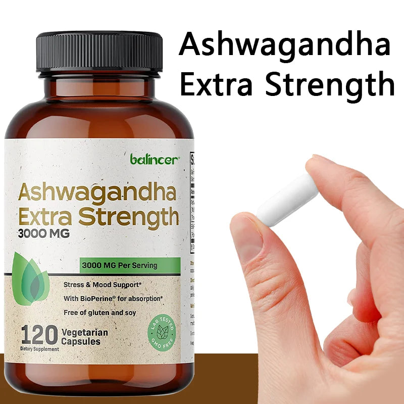 Balincer Ashwagandha Capsules | Ashwagandha Extract Supplement | Boost Energy, Relieve Stress, Support Mood & Focus Supplements Life Quality Supplements Life Quality https://www.cyberehub.com