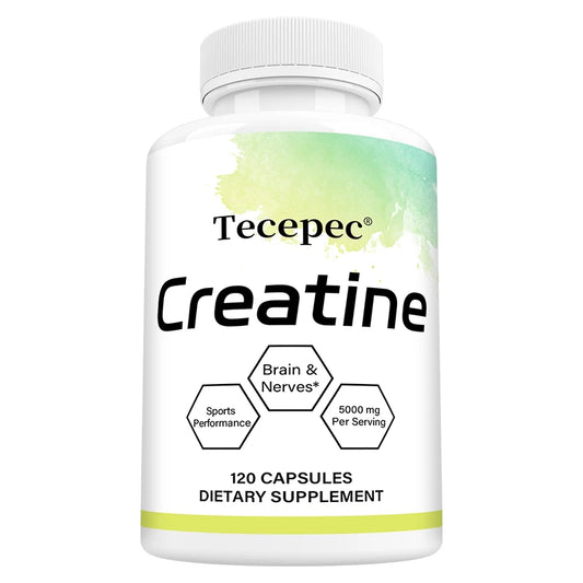 Creatine Monohydrate 5000 mg, Supports Muscle, Performance & Strength, Recovery, Brain Function, 120 Capsules 120coumt United States Supplements Life Quality Supplements Life Quality https://www.cyberehub.com
