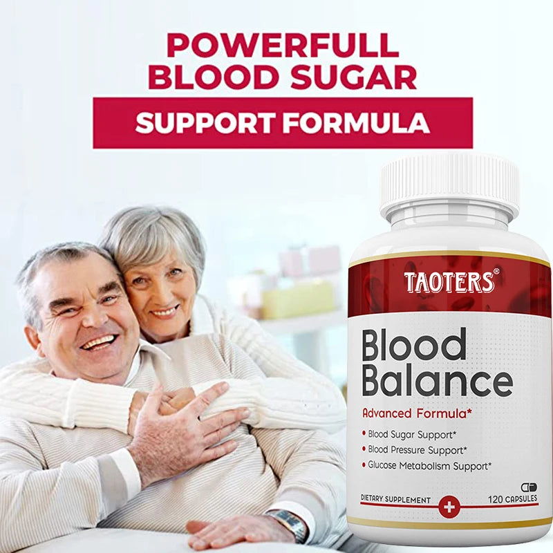 Blood Balance - Supplement, Supports Regulated Blood Sugar and Blood Pressure, Glucose Metabolism, 120 Capsules Supplements Life Quality Supplements Life Quality https://www.cyberehub.com