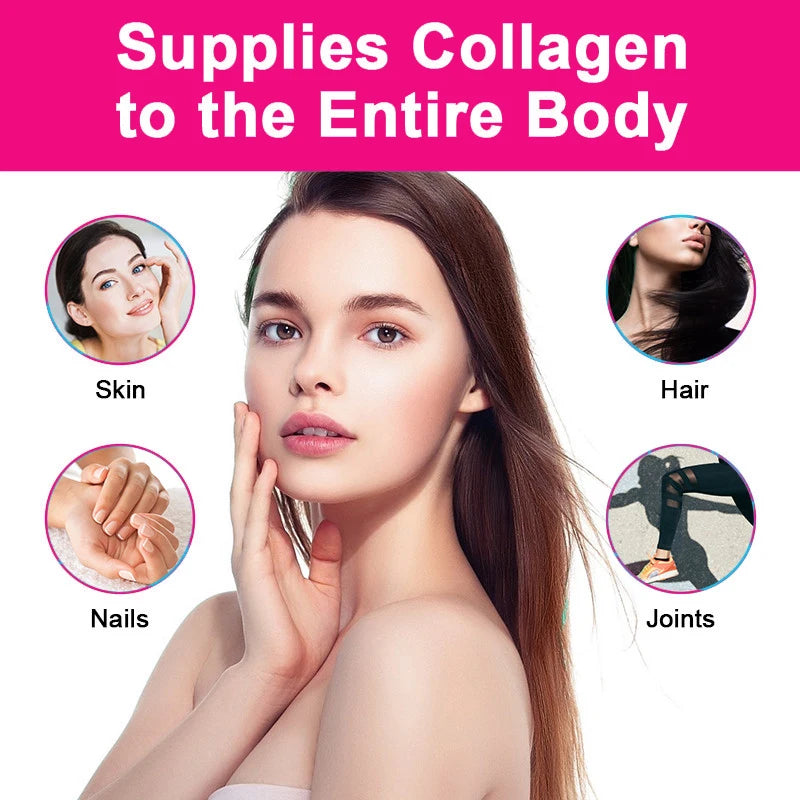 Vital Vitamins Collagen - Biotin, Hyaluronic Acid, Vitamin C - Collagen for Women - Anti-Aging Hair, Skin, Nails Beauty Complex Supplements Life Quality Supplements Life Quality https://www.cyberehub.com