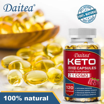 Daitea Fat Burning Ketone Soft Capsules - Helps to better decompose body calories, control weight and maintain health Supplements Life Quality Supplements Life Quality https://www.cyberehub.com