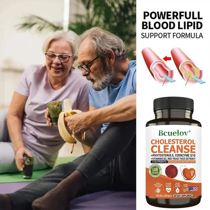 Niacinamide, Red Yeast Rice, Black Pepper Extract, Cholesterol Cleanser - Helps Lower Cholesterol Levels, 120 Capsules Supplements Life Quality Supplements Life Quality https://www.cyberehub.com